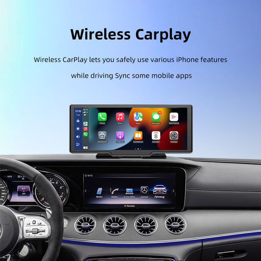 Navigation 10.26 Inch Wireless Carplay And Car Recorder
