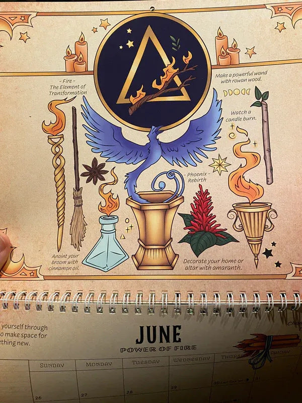 2024 Decorative Black Magic Calendar