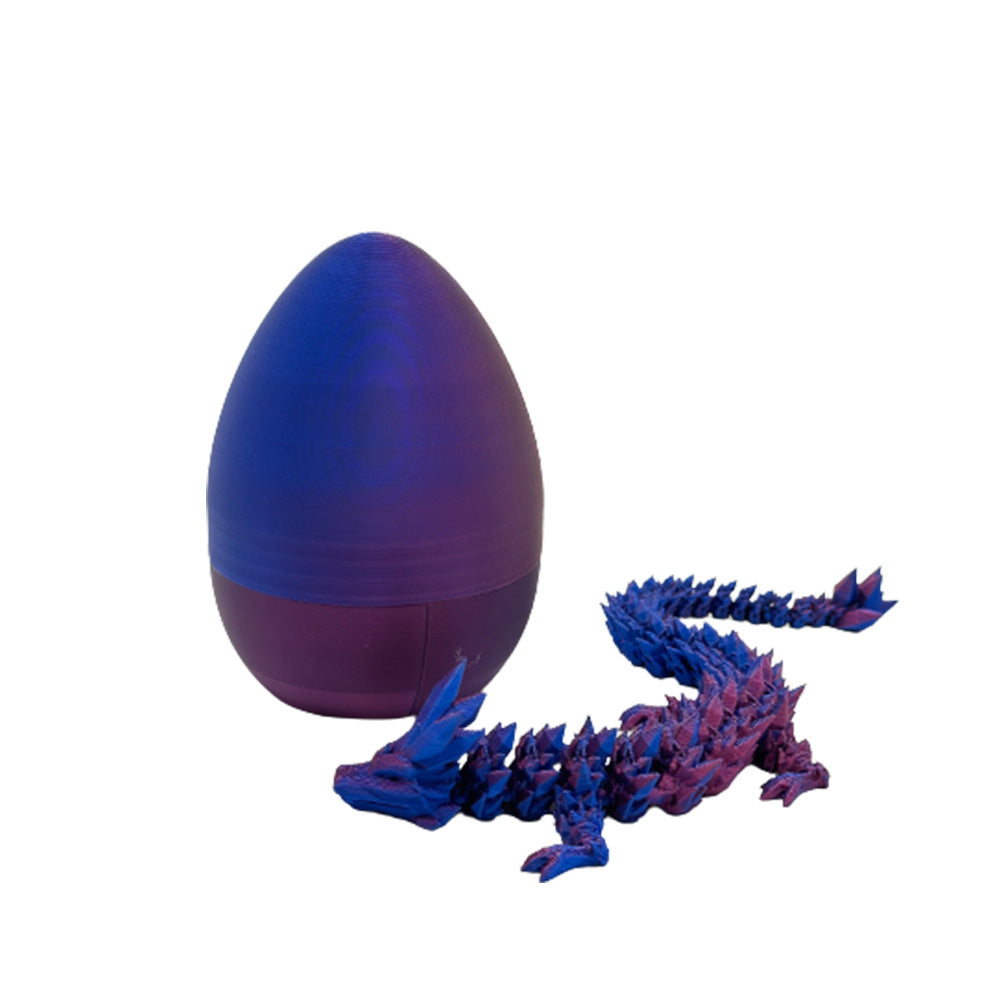 3D Printing Dragon Egg Colorful Egg Crystal Joint Toy