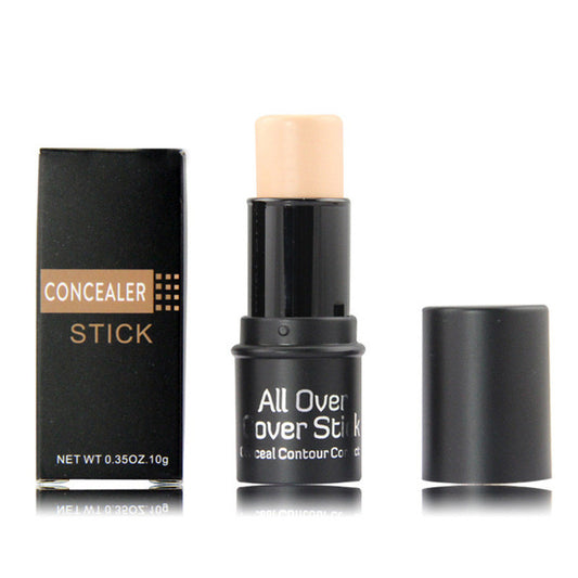 Three-Color Moisturizing Stick Cover Pimples Freckles Dark Circles Face Concealer