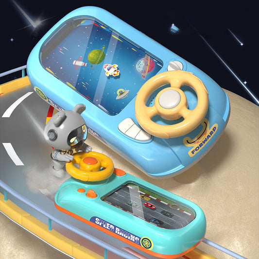 Children's Driving Simulation Toys Puzzle Electric Desktop Game Console