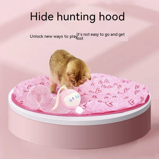 Cat Toy Hunting Cover Self-Hi Relieving Stuffy Hiding Cover